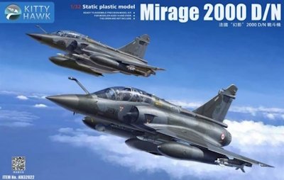 Kittyhawk Dassault Mirage 2000 N Scale 1/32