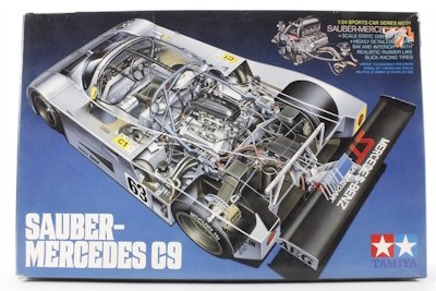 Tamiya Sauber Mercedes C9 scale 1/24